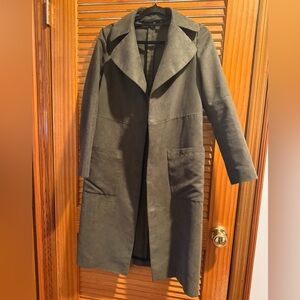 Stylish Gray Long Coat